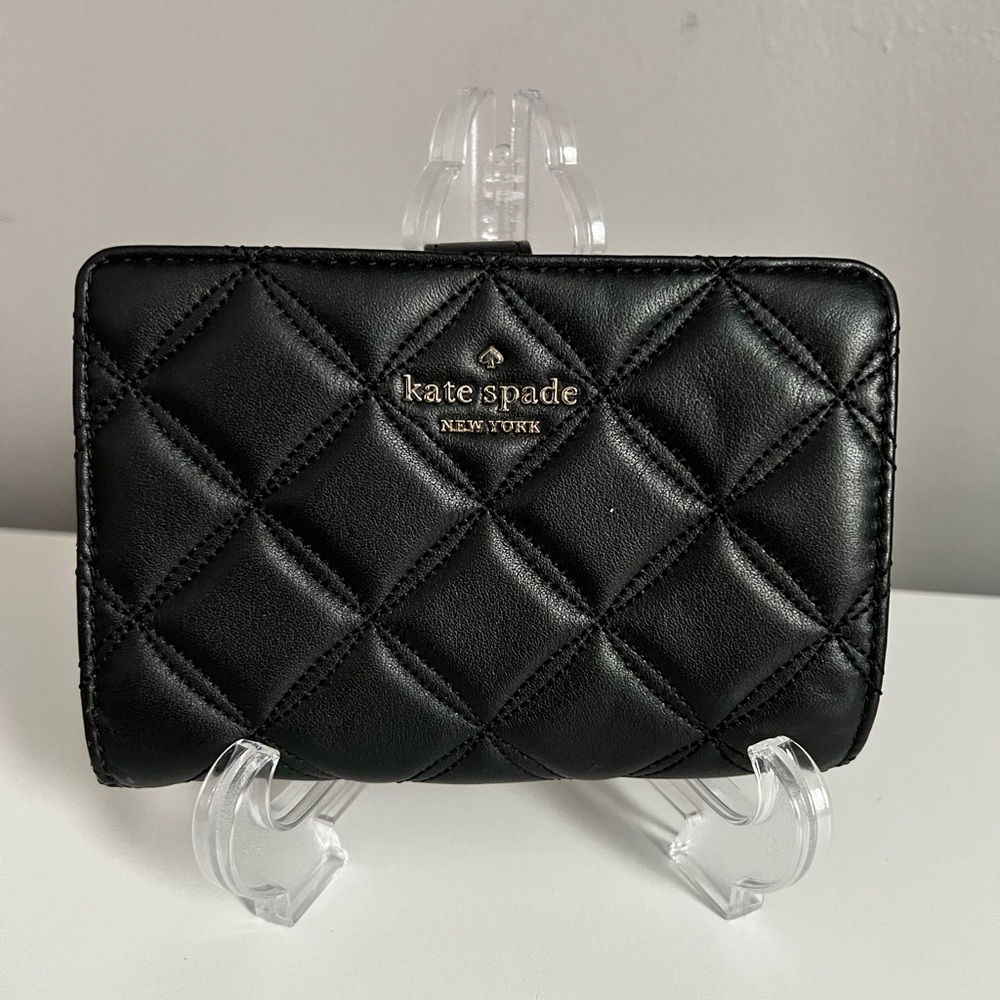 Kate Spade New York Natalia Medium Bifold Wallet - Black